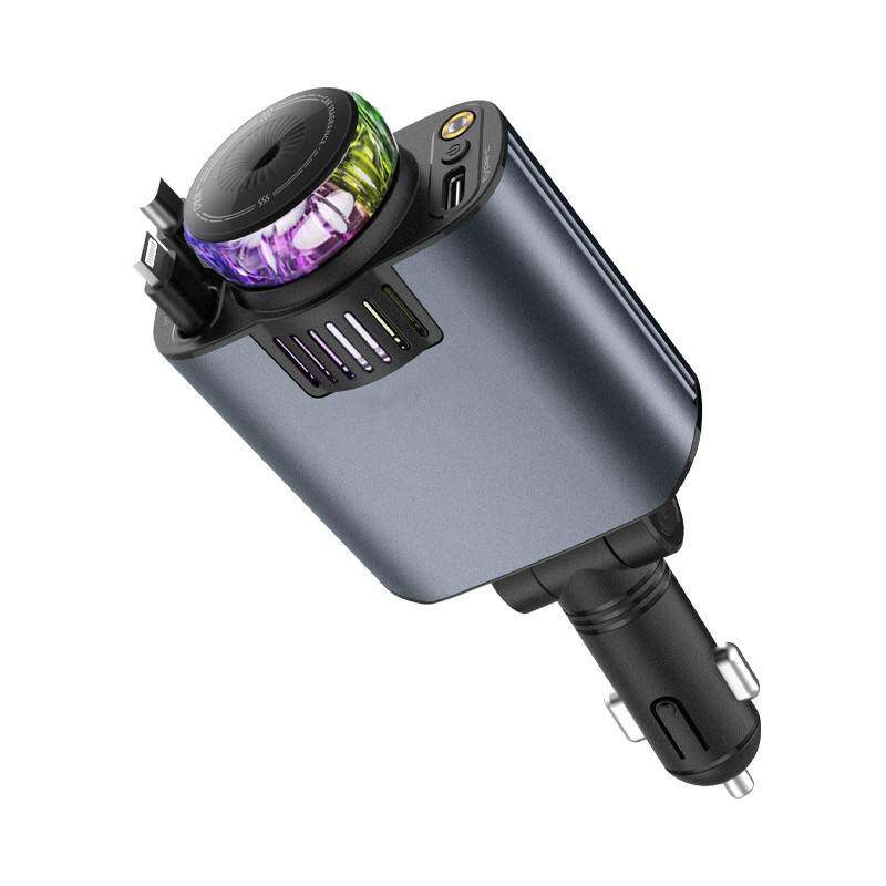 5-in-1 Car Charger with Aromatherapy and Starry Sky Ceiling Light