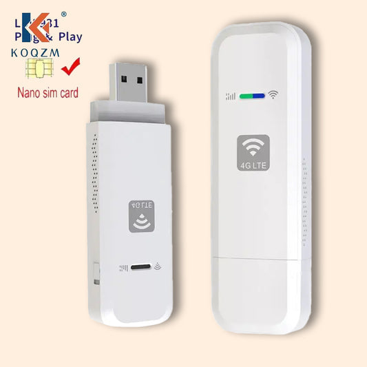 4G Router Nano SIM Card USB Modem Hotspot, WIFI Dongle – micosource.com