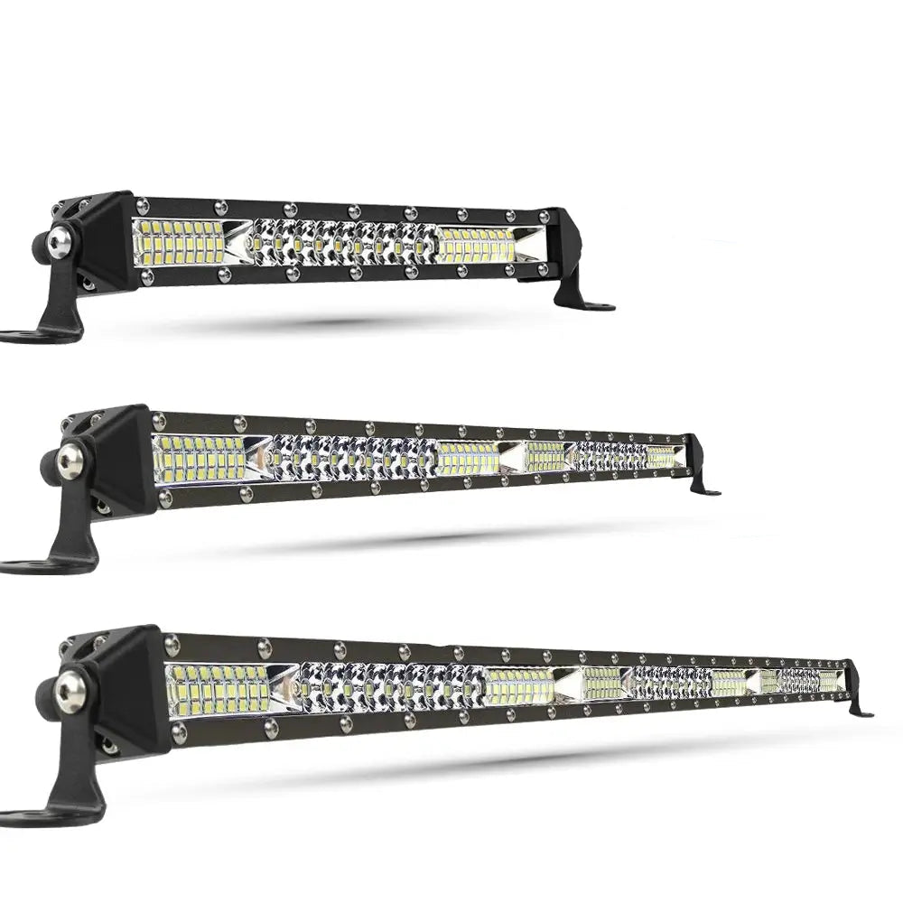 10" 20" 30" 6000K Car LED Work Light for 12V 24V Car Off-road Truck ATV SUV Boat