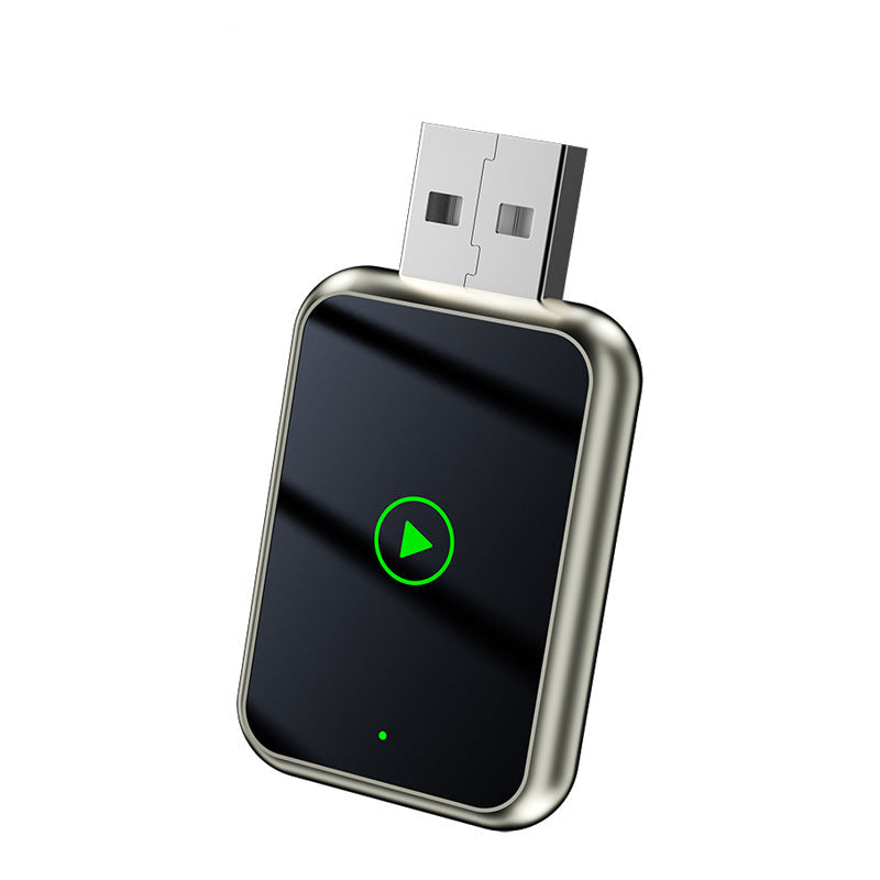 Car Wired to Wireless Carplay Android Auto Adapter 2in1 Mini Box With USB Plug And Play