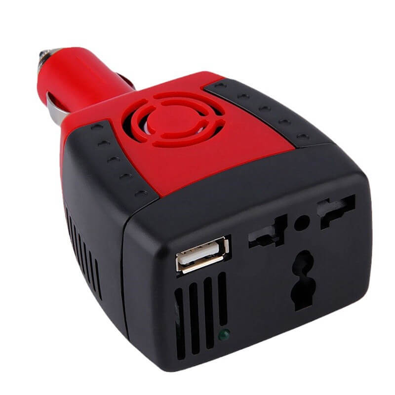 150W Car Inverter Car 12V to 220V Cigarette Lighter Car Charger USB Fast Charging