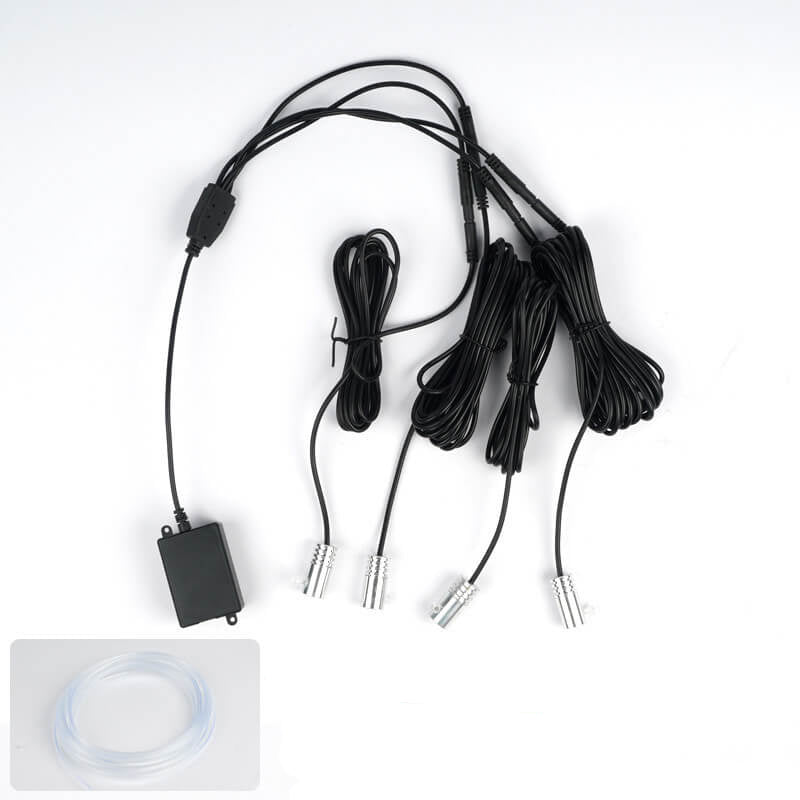Car Atmosphere Light Flexible EL Light Strip APP Control Cigarette Lighter USB Power Supply