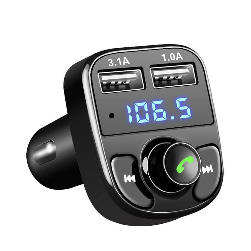 Car Bluetooth receiver charger lossless sound quality fm transmitter plug in car onboard mp3 bluetooth player