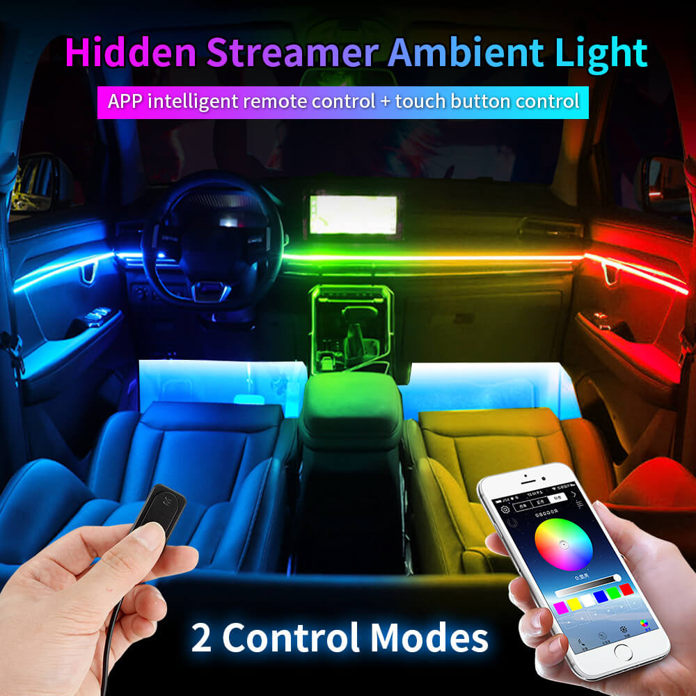 Car LED Dynamic Atmosphere Light Acrylic Light Strip