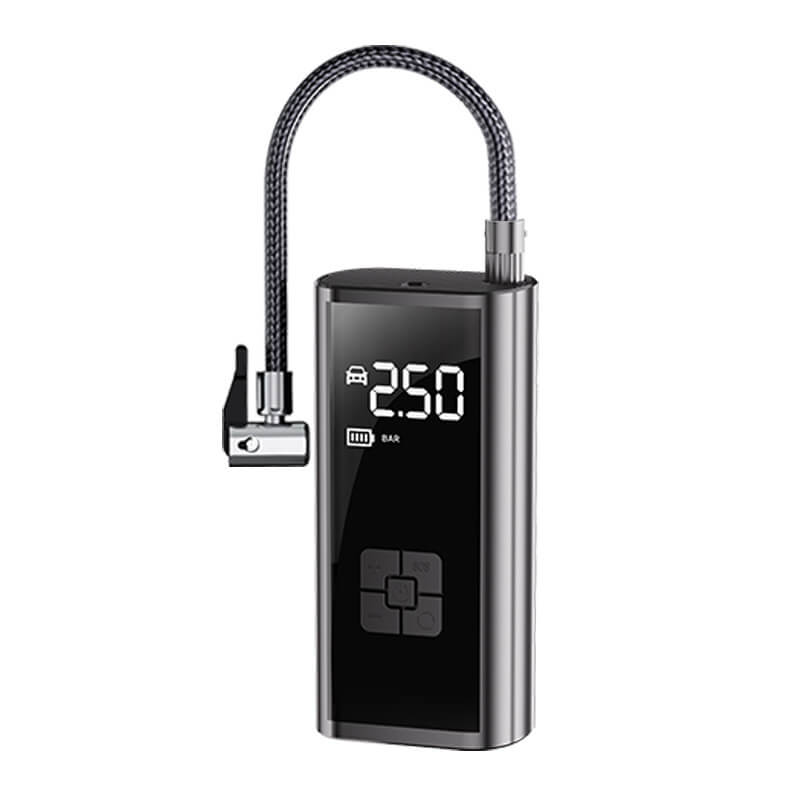 Portable Car Electric Air Pump with LED Lighting Intelligent Tire Pressure Detection
