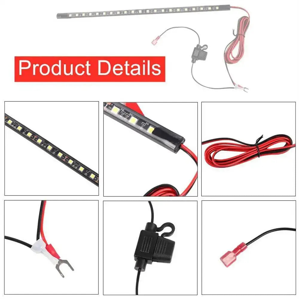 LED Car Hood Lighting Work Light Automatic Switch Control Non-destructive Installation