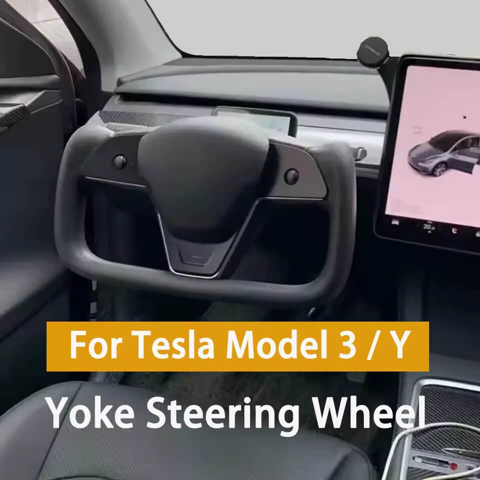 Tesla Yoke Handle Model 3/Y Personalized Car Modified Steering Wheel
