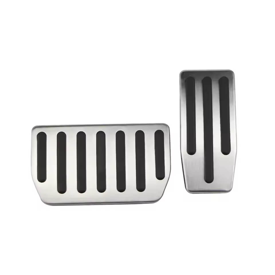Tesla Accelerator Brake Anti-slip Pedal Cover Applicable To 2015-2024 Model X/ S Stainless Steel Material