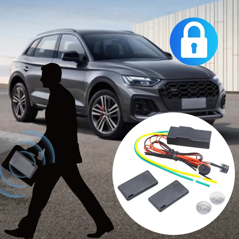 12V Car Universal Smart Sensor 2.4Ghz Car Hidden Anti-theft And Anti-robbery Device Immobilizer