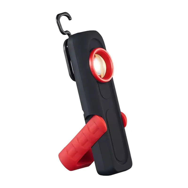 Mini Portable COB Car Maintenance Work Light With Strong Magnetic Adsorption And Bracket Adjustment