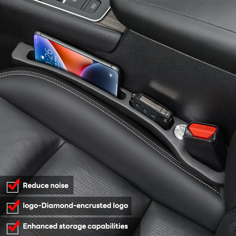 Custom Car Logo Seat Gap Filler Organizer-2Pcs